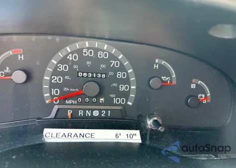 1998 Ford Econoline from USA, damaged, VIN 1FMRE11L6WHB65841